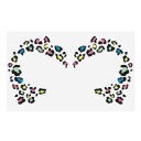 Fiestas Guirca Leopard Glitter Selvheftende Sminke 15978