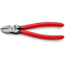 Knipex Diagonal Tang 160 mm i Kromvanadiumstål med Plastgrep, Rød