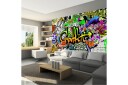 Fototapet Graffiti On The Wall 100x70 - Artgeist sp. z o. o.