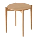 Oscarssons Möbel Tilia Sidebord Ø51 cm Oljet eik