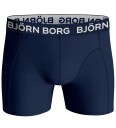 Björn Borg   Boksershorts Cotton Stretch 3 pakning   Blå