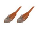 MicroConnect - Nettverkskabel - RJ-45 (hann) til RJ-45 (hann) - 20 cm - UTP - CAT 6 - halogenfri, flertrådet - oransje