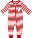MOOMIN Randig Pyjamas RED 74