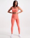 Aim'n Ribbed Seamless Bra Coral - S