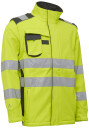 Elka Synlighets Softshelljakke 116504r Gul Str./grå M
