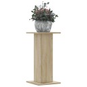  Plantestativer 2 stk sonoma eik 30x30x60 cm konstruert tre