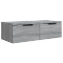 vidaXL Veggskap gr? sonoma 68x30x20 cm konstruert tre