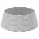 vidaXL Julekjole Kjegleformet Sølv Ø 73 x 25,5 cm Plast