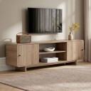 TV-benk Nordure Mirel (180 x 52 x 34 cm) Eik - Eik