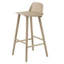 Muuto Nerd barstol 75 cm   Oak