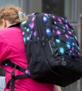 Jeva Skolesekk Survivor Stjerner OneSize Skolesekk Svart