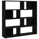  Bokhylle/romdeler svart 105x24x102 cm 8720845693695