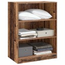 vidaXL Garderobeskap med hylle Gammelt tre 77 x 48 x 102 cm PB