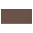 vidaXL Utendørs Rullegardin 90% UV-blokk Gråbrun 400 x 230 cm HDPE