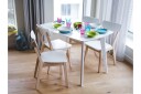 Sanford Spisebord 160 cm - Hvit