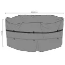 Brafab Møbeltrekk Spisegruppe 300x80 cm Premium