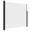  Uttrekkbar sidemarkise hvit 180x300 cm 4004346