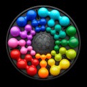 SmartGames IQ Deluxe Circle 3D Puslespill for Barn med 120 Utfordringer