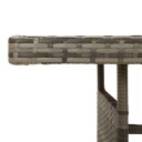 vidaXL Hagebord grå 160x70x72 cm polyrotting og heltre akasie