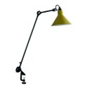 Lampe Gras N201 Bordlampe Matt Sort & Matt Gul