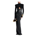 Balmain Dame Kjoler Svart XL,