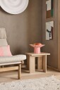 OYOY Toppu centerpiece høy 17xØ30 cm Red peach