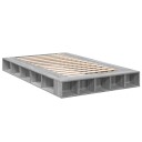  Sengeramme grå sonoma 140x190 cm konstruert tre 8721102621475