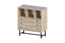 Carla Kommode 80x40 cm Brun   Hanah Home
