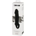 Sono No 17 Dong Extension Penis Sleeve    - Svart
