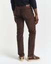 Gant Regular fit kordfløyelsjeans RICH BROWN 3134