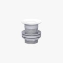 Dansani Calidris bunnventil, push-open, sort