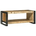  Kaffebord 90x50x38 cm Solid Grovt Tre Mangotre