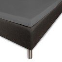 Nordstrand Home Overmadrasslaken - 100% Bomull - Antrasitt - 90x200x8 cm
