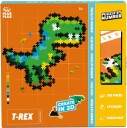 Plus-Plus Puzzle By Number Byggesett T-Rex 250 Deler