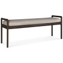 Ethnicraft Jack Benk Mahogni / Ivory