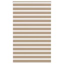  Sebragardin sandbrun 145x200 cm stoff bredde 140,9 polyester