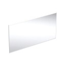 Geberit Option Plus Square speil med lys, dimbar, duggfri, 135x70 cm, aluminium