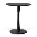 Ethnicraft Torsion Spisebord Ø70 cm Svart Eik
