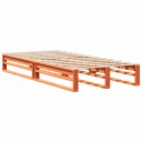  Sengeramme uten madrass voksbrun 90x200 cm heltre furu 8721102853104