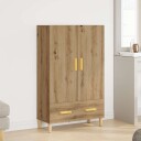  Highboard artisan eik 70x31x115 cm konstruert tre 8721158556349