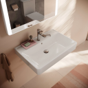Hansgrohe Xanuia Q Vegghengt Servant 70x48 cm m/1 bl.hull m/ol Hvit