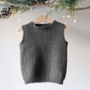 Bluum Strikkevest Hugo garnpakke i Soft Merino Ull