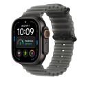 Apple 49mm Translucent Black Ocean Band - Black Titanium Finish