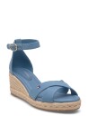 Tommy Hilfiger Mid Wedge Espad X Cross   Blue   36