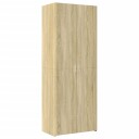  Highboard sonoma eik 70x42,5x185 cm konstruert tre 8721102655180