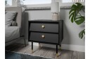 Akilesh Nattbord 52 cm - Svart