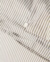 LEXINGTON stripete sengesett i bomullspercale – Olive/White 140x220cm