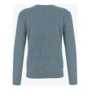 Polo Ralph Lauren Cable Knit Wool Cashmere Sweater   Blue   XL