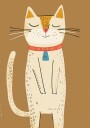 Happy Cat Plakat Plakat / 30x40cm