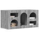  TV skap Grå Sonoma 80 x 35 x 40 cm Konstruert tre
